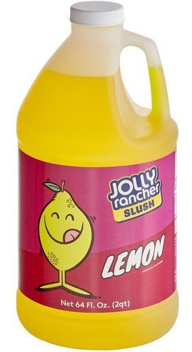 Jolly Rancher Jarabe Raspado Y Slush 1/2 Gal  5:1 Limon