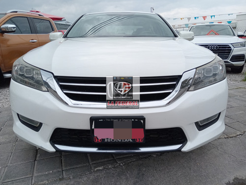 Honda Accord 3.5 Ex-l Sedan V6 Piel Abs Qc Cd Cvt