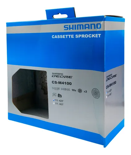 Pacha 10 Velocidades Shimano Deore M4100 11-42 Cassette Mtb