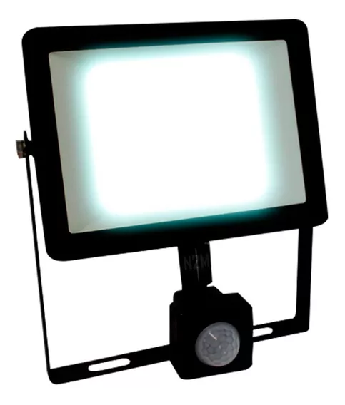 Reflector Led 50w iMac Con Sensor Movimiento Alta Potencia Exterior