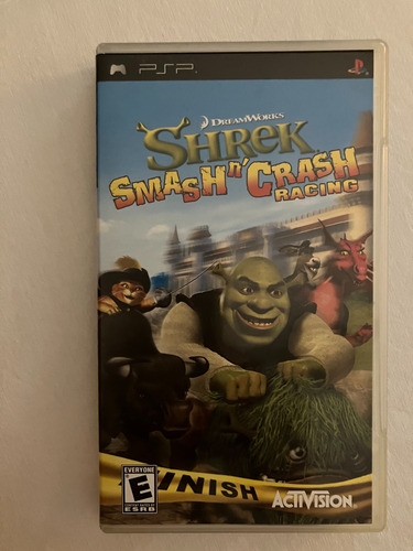 Juego Shrek Smash N Crash Racing Psp 1 Uso (Usado)