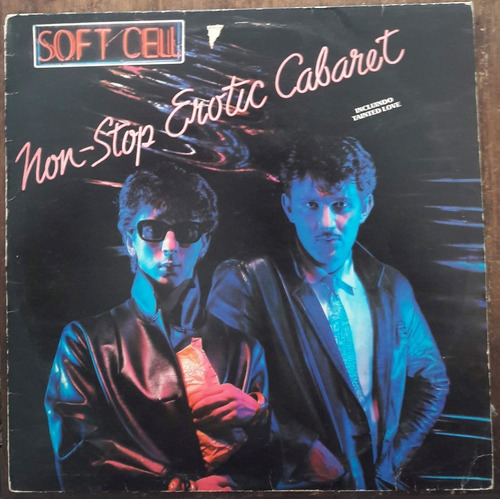 Lp Vinil (vg) Soft Cell Non-stop Erotic Cabaret Ed Br 1982