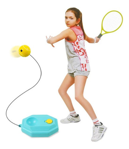 Tennis Trainer Juguete Set, Entrenador De Tenis, 2 Raquetas