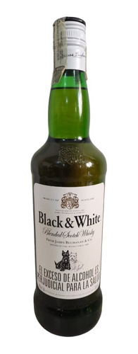 Botella Black And White Whisky