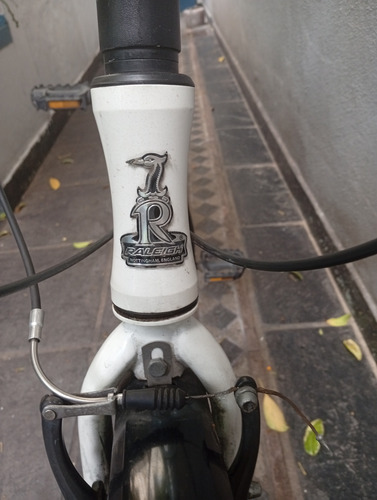 Bicicleta Plegable Raleigh !! 6vel. Full Shimano Tourney Blanco M (Usado)