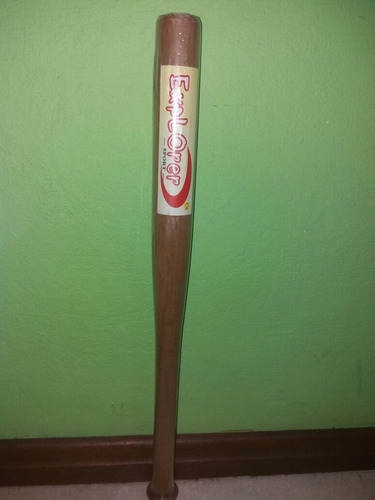 Bate De Baseball De Madera Maciza, 63 Cm