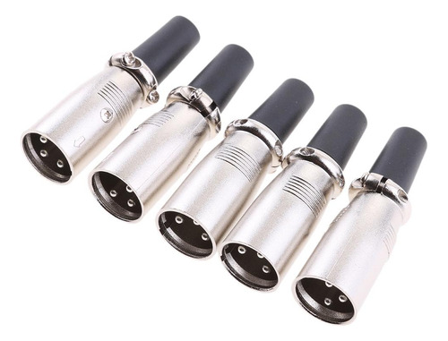 Conector De Micrófono 3 Piezas