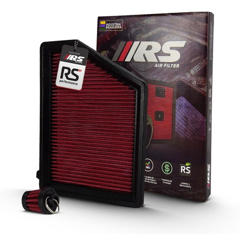 Filtro De Ar Esportivo Retangular Inbox Honda Civic 2.0