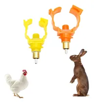 Comprar 4 Bebedouros Automático Aves Galinhas Coelhos + Adaptador