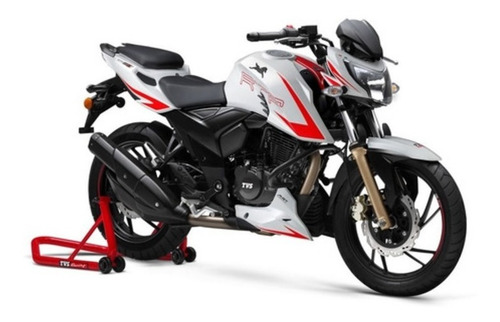 Imagen 25 de 25 de Moto Tvs Rtr 200 4v 2.0 Blanco By Beta Puesta En La Calle!!!