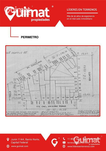 Imagen 9 de 10 de Terreno - Pompeya - Lideres En Terrenos - Guimat Propiedades -