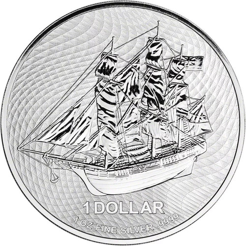 Moneda Cook Island Barco Bounty Sailing Ship 2023 Onza Troy