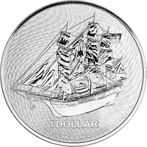 Comprar Moneda Plata Cook Island Barco Sailing Ship 2023 Onza Troy 