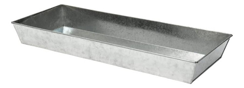 Bandeja De Acero Galvanizado Antiguo, 61 Cm