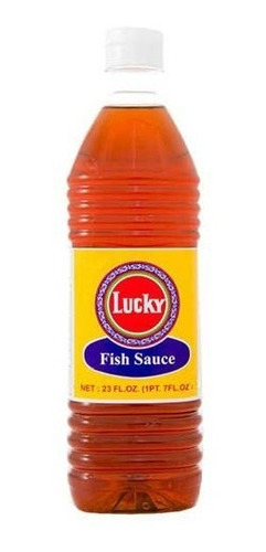 Salsa De Pescado Lucky  700ml Fish Sauce Anchoas Tailandia