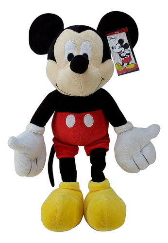 Jay Franco Disney Mickey Mouse - Almohada Clásica De Felpa B