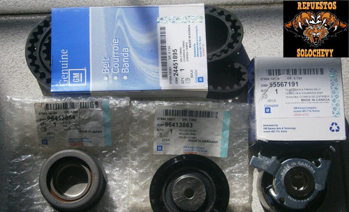 Kit De Tiempo Optra Desing Advance Astra 1.8 Original Gm