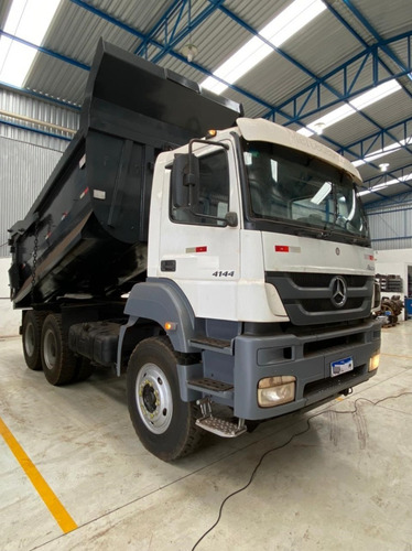 Mercedes-benz Axor 4144 Axor Traçado 4144 Caçamba Meia Cana