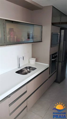 Imagem 3 de 13 de Apartamento Novo E Mobiliado Disponível Para Aluguel Temporada Na Praia Do Morro - Ap00869 - 68890381