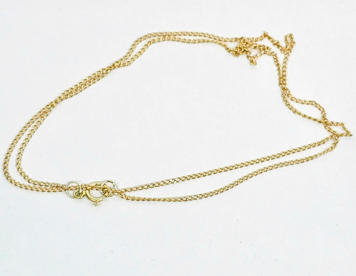 Collar-cadena Oro 10k Mex X810 Amarillo (Usado)