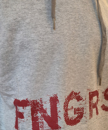 Buzo Over Size Con Capucha Grunge Fingers Crossed Art. 2133