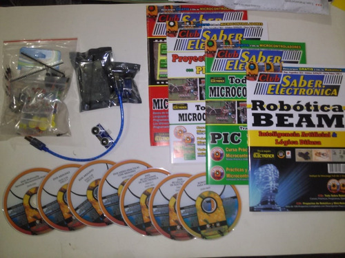 Megapack Pic, Picaxe, Arduino Y Robotica Para Niños