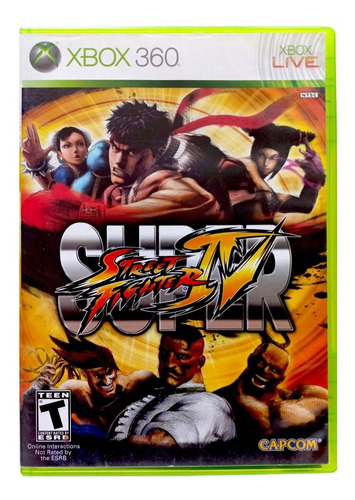 Super Street Fighter Iv 4 Xbox 360 En Español (Reacondicionado)