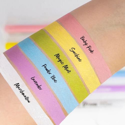 Delineador Lapiz Para Cejas La Girl Dreamy Vibes Maquillaje Color Pastel Marshmellow