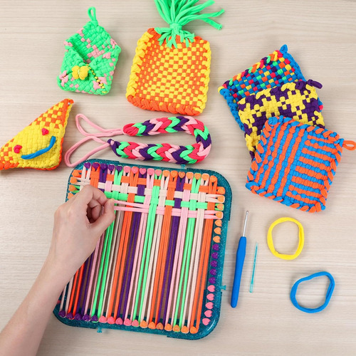 Kit De Telar Para Niños, Ideal Para Niñas De 6 A 1