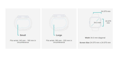 Fitbit Versa Lite Edition Smart Watch, One Size (s & L Bands