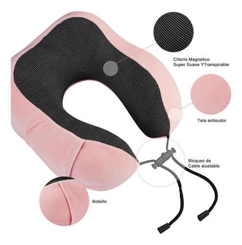 Almohada De Viaje, Almohada De Cuello Viscoelástica De