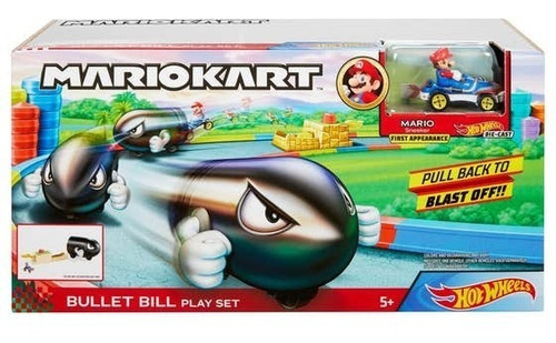 Hotwheels Mario Kart Conjunto De Bill Bala Mattel Gky54