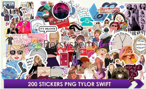 +200 Stickers Imprimibles Png Y  Pdf Tylor Swift