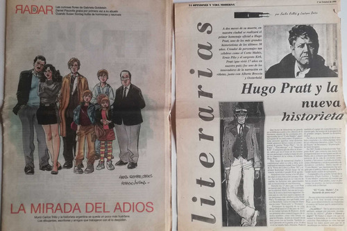 Lote Revistas Clipping Asterix Popeye Pratt Eternauta Y Más (Usado)