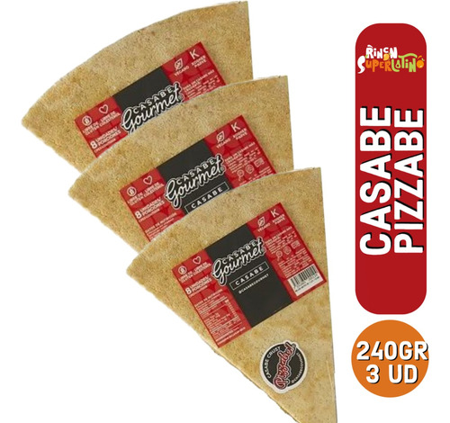 Casabe - Casabe Gourmet Pizzabe 240gr