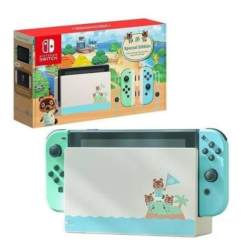 Nintendo Switch Animal Crosing + Juego Animal Crosing + Mica