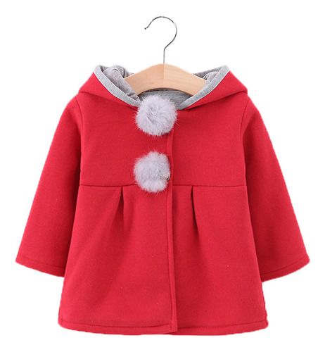 Chaqueta Con Capucha Para Niña, Estilo Nuevo, Talla Pequeña,