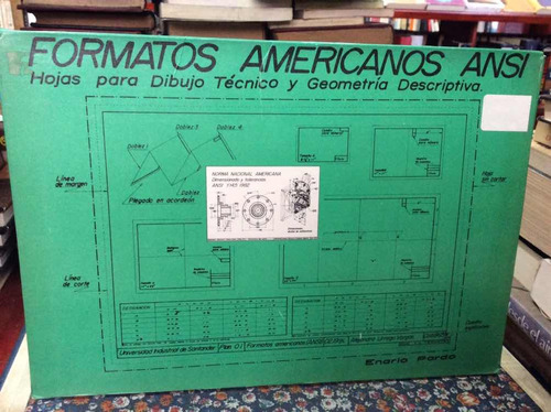 Dibujo Técnico Geometría Descriptiva Formato Americano Ansi