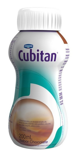 Suplemento Cubitan Nutricional Sabor Chocolate 200ml Danone Chocolate