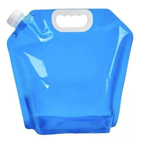 4 Contenedor De Agua Plegable, Tanque De Agua 5l Azul