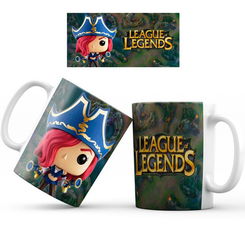 Mug Taza League Of Legens Funko Regalo 008