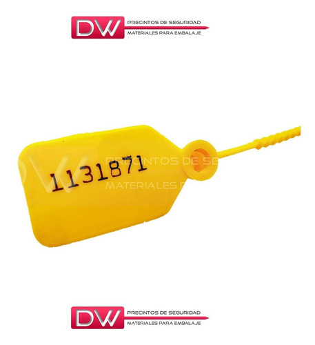 Imagen 5 de 10 de Precinto Cola De Ratón Numerados 25 Cm Nº X 1000un Oferta!