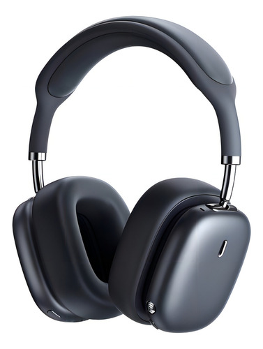 Audifonos Baseus Bowie H2 Hybrid e Hifi Over Ear Gris Color Plateado