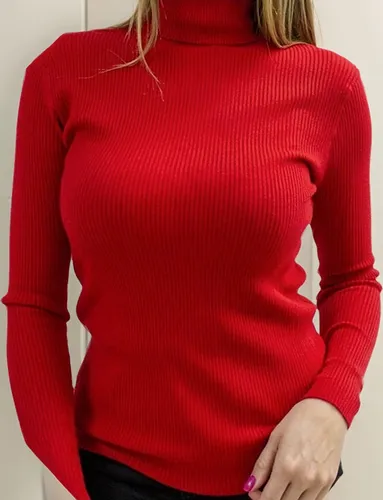Buzo.ella.alto Mujer Fresco Abrigo.m/larga.ropa Moda