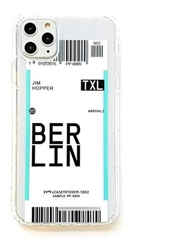 Funda Boleto De Avión Air Ticket Berlín Alemania + Mica 9h