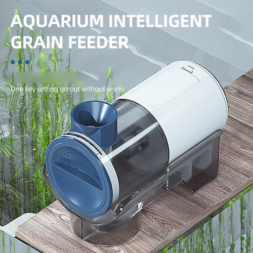 Alimentador Automático De Alimentos Para Peixes De Aquário