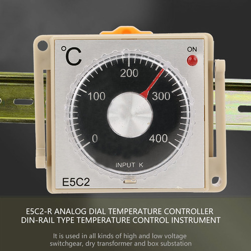 Controlador De Temperatura Tipo Din Com Mostrador Analógico