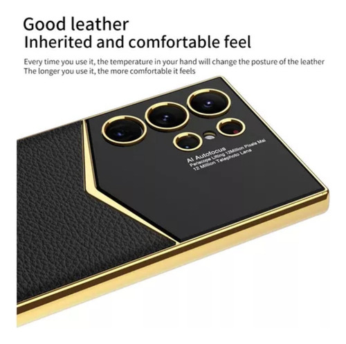 . Funda De Lujo Galvanizada For Samsung Galaxy S24 S23 Ultra