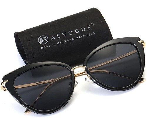Aevogue - Gafas De Sol Para Mujer, Diseño De Ojo De Gato