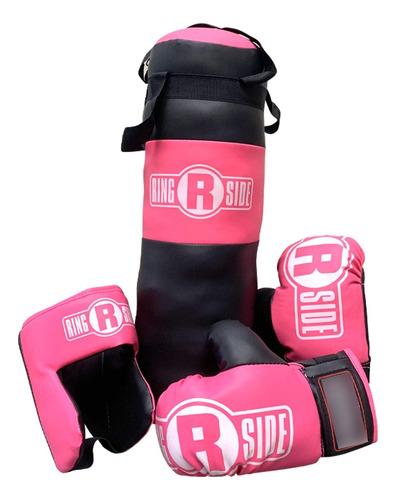 Set De Boxeo Infantil De Ringside, Con Saco Y Guantes De Bo.